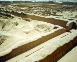 As the area receives less rainfall, there was the As the area receives less rainfall, there was the importance of water which could be depicted from the walled complex